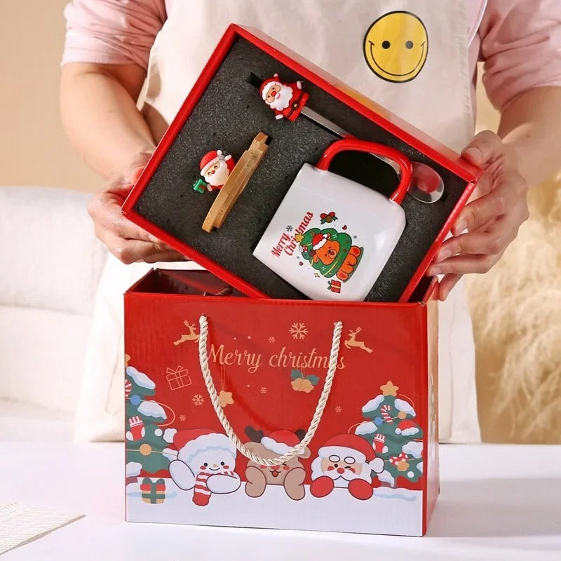 Caneca Cerâmica Decoração de Natal - Casa Farfelle