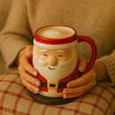 Caneca de Natal em Cerâmica Papai Noel – 330ml - Casa Farfelle