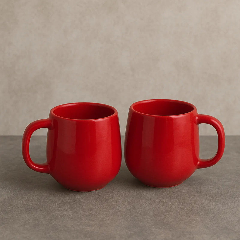 Canecas Bojudas 260ml em Porcelana – Casa Splendida - Casa Farfelle