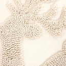 Capa para Almofada de Natal 45x45 para Sofá Neve Bordado