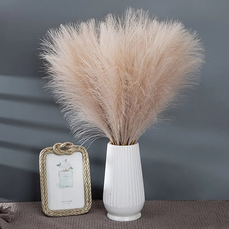 Capim dos Pampas Artificial 3 Peças 70 cm - Casa Farfelle