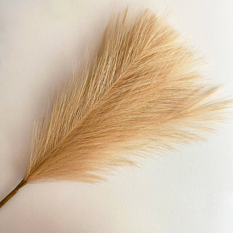 Capim dos Pampas Pluma Artificial para Decoração 3 Peças - Casa Farfelle