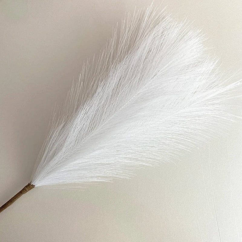 Capim dos Pampas Pluma Artificial para Decoração 3 Peças - Casa Farfelle