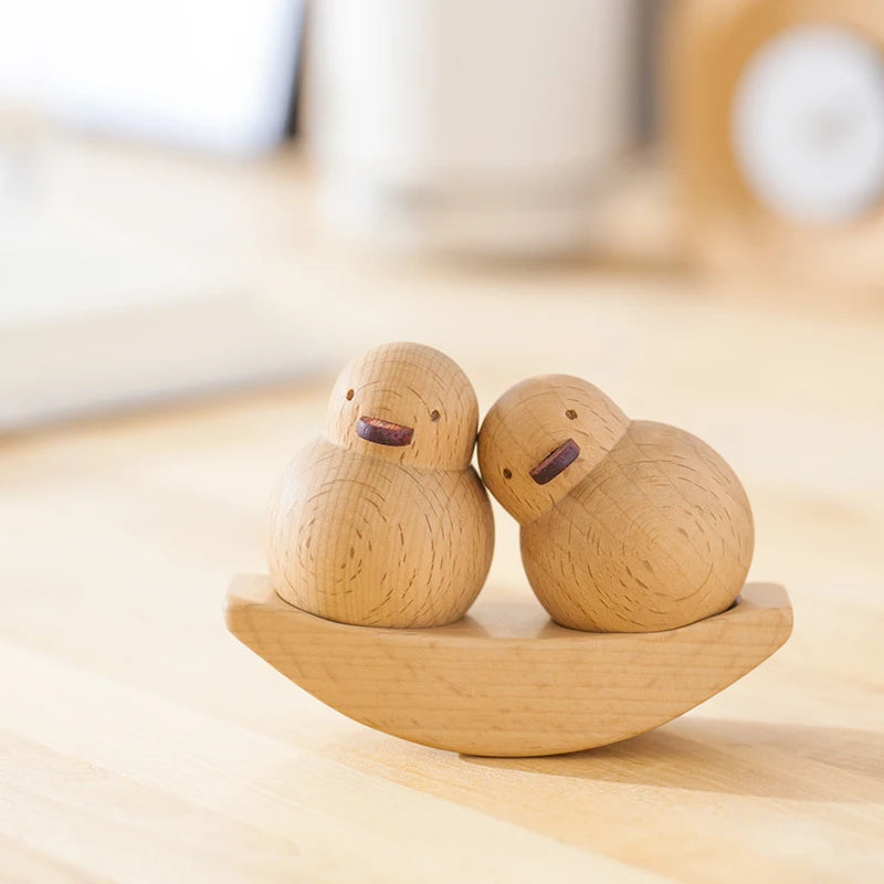 Casal de Patinhos em Madeira - Casa Farfelle