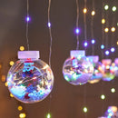 Cascata de Pisca Pisca Varal De Lampadas 100 Leds 3 Metros Bivolt - Casa Farfelle