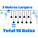 Cascata de Pisca Pisca Varal De Lampadas 100 Leds 3 Metros Bivolt - Casa Farfelle