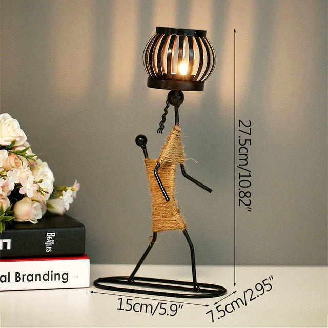 Castiçal Decorativo Kandeliere - Casa Farfelle