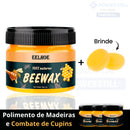 Cera de Mel para Polimento de Madeiras e Combate de Cupins + BRINDE - Casa Farfelle