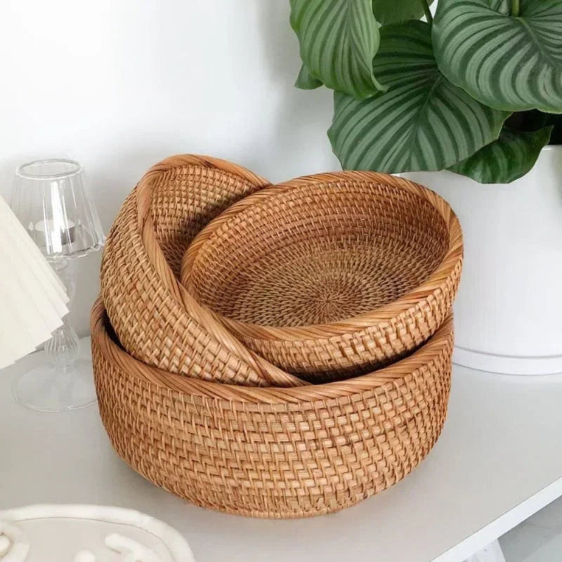 Cesta de Frutas Redonda Solea - Casa Farfelle