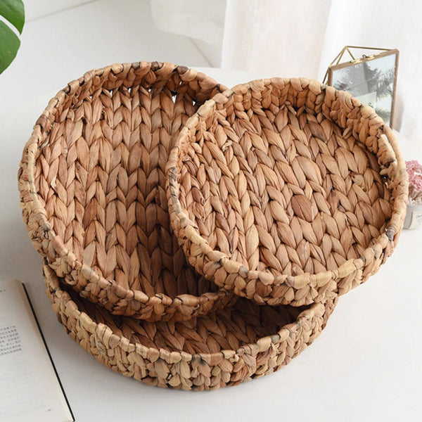 Cesta de Vime Redonda Faenza - Casa Farfelle