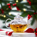 Chaleira de Vidro com Infusor Refratária - Casa Farfelle