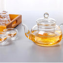 Chaleira de Vidro com Infusor Refratária - Casa Farfelle