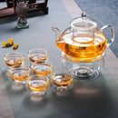 Chaleira de Vidro com Infusor Refratária - Casa Farfelle