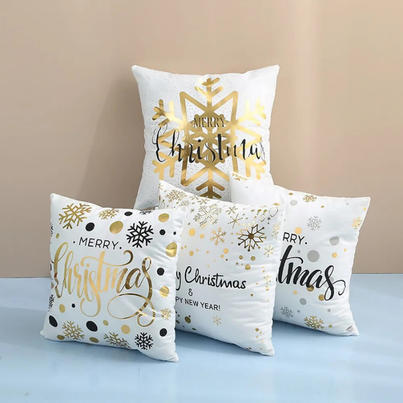 Conjunto 4 Capas Almofada de Natal - Casa Farfelle