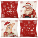 Conjunto 4 Capas Almofada de Natal - Casa Farfelle