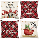 Conjunto 4 Capas Almofada de Natal - Casa Farfelle