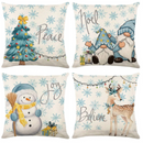 Conjunto 4 Capas Almofada de Natal - Casa Farfelle