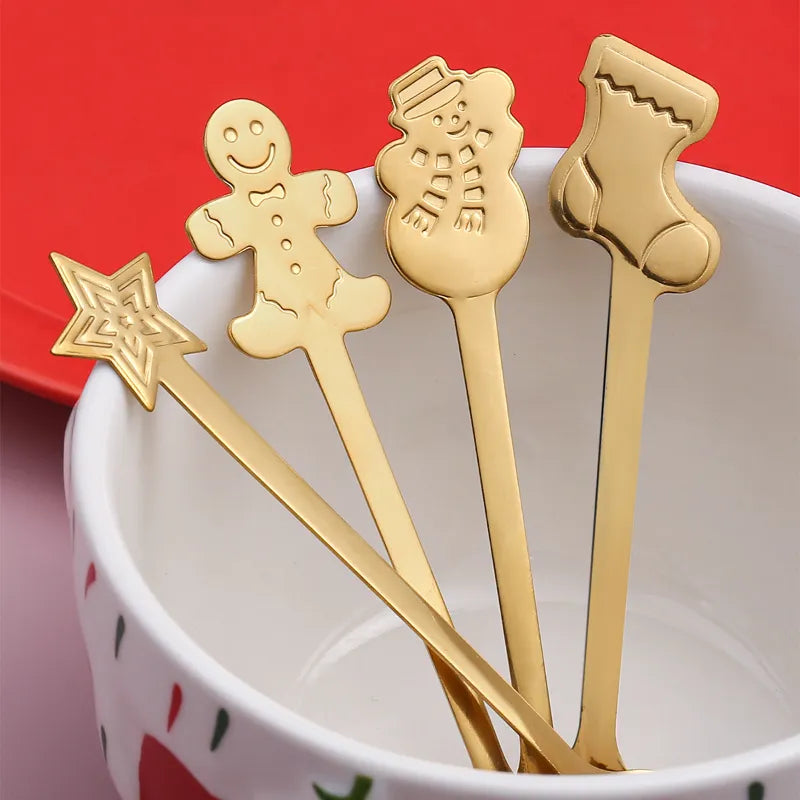 Conjunto Colheres Decorativas de Natal - Casa Farfelle