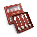 Conjunto Colheres Decorativas de Natal Silver - Casa Farfelle