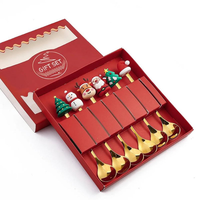 Conjunto de Talheres Decorativos Natal - Casa Farfelle