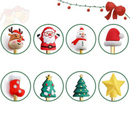 Conjunto de Talheres Decorativos Natal - Casa Farfelle
