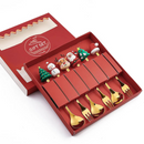 Conjunto de Talheres Decorativos Natal - Casa Farfelle