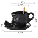 Conjunto de Xícaras Bacio - Casa Farfelle