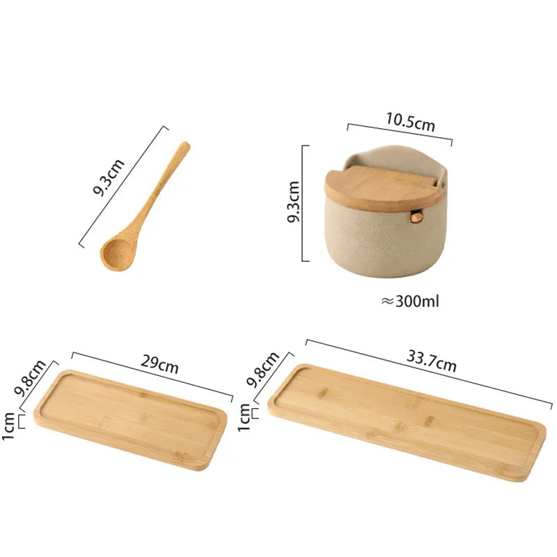 Conjunto Saleiro e Açucareiro Biancco - Casa Farfelle