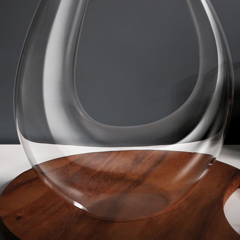 Decanter de Vinho Recipiente de Vidro Cisne Decantador Polihousi - Casa Farfelle
