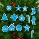 Decoração de Natal 13 peças Enfeites para Árvore - Casa Farfelle