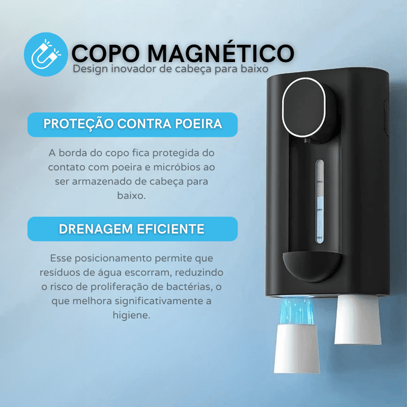 Dispenser para Enxaguante Bucal Mento  - Casa Farfelle