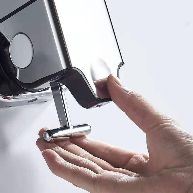 Dispenser de Sabonete Líquido Shampoo Condicionador Quadrado Polihousi - Casa Farfelle