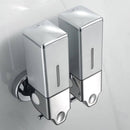 Dispenser de Sabonete Líquido Shampoo Condicionador Quadrado Polihousi - Casa Farfelle