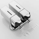 Dispenser de Sabonete Líquido Shampoo Condicionador Quadrado Polihousi - Casa Farfelle