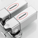 Dispenser de Sabonete Líquido Shampoo Condicionador Quadrado Polihousi - Casa Farfelle