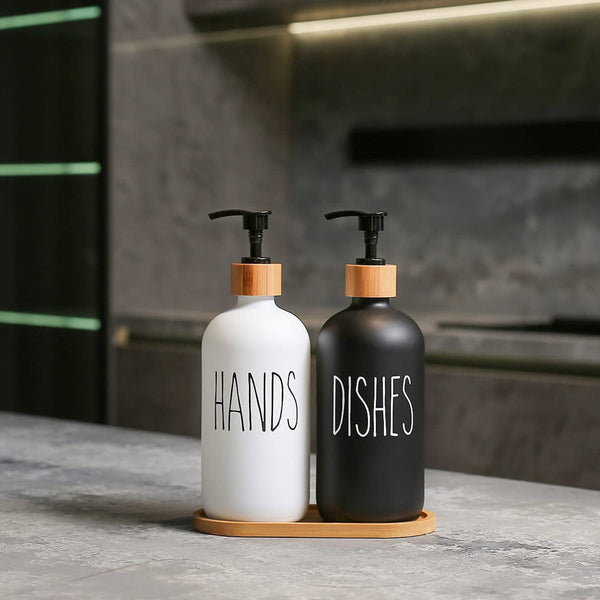 Dispenser para Shampoo e Condicionador 500ml - Casa Farfelle