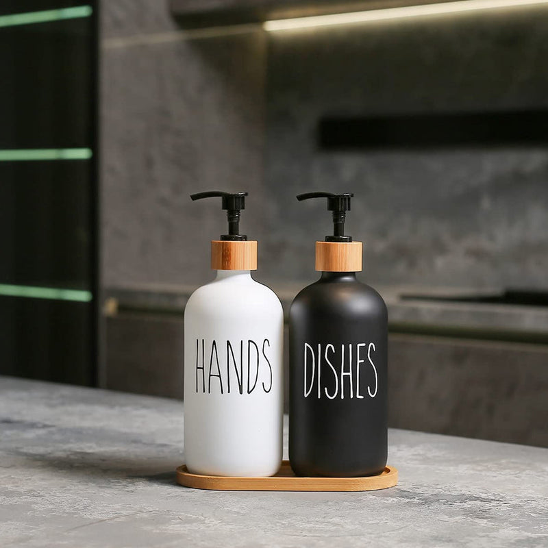 Dispenser para Shampoo e Condicionador 500ml - Casa Farfelle