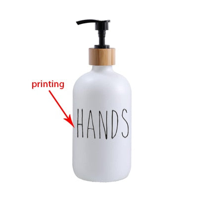 Dispenser para Shampoo e Condicionador 500ml - Casa Farfelle