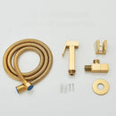 Ducha Higiênica Aço Inoxidável Para Banheiro Com Pulverizador Bidê 100% Metal - Casa Farfelle