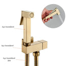 Ducha Higiênica Dourada Para Banheiro - Casa Farfelle