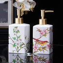 Elegante Dispensador de Sabão Cerâmico 450ml - Casa Farfelle