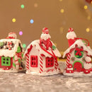 Enfeite de Árvore de Natal Pingente Casinhas - Casa Farfelle