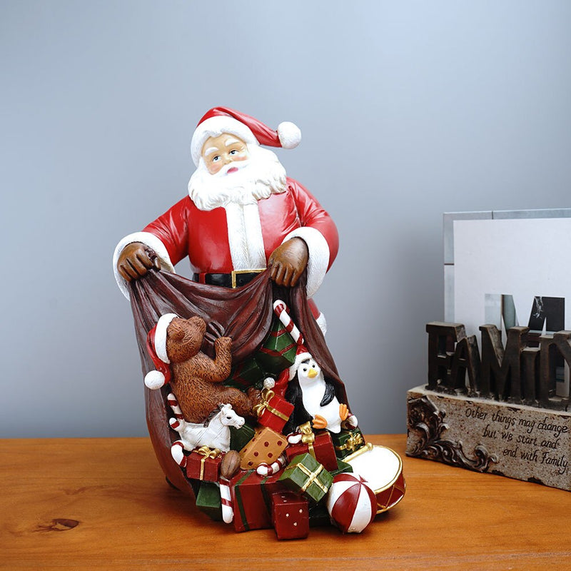 Enfeite de Natal em Resina Noel Pintor Soldadinho Cromus Decorativo - Casa Farfelle
