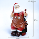 Enfeite de Natal em Resina Noel Pintor Soldadinho Cromus Decorativo - Casa Farfelle