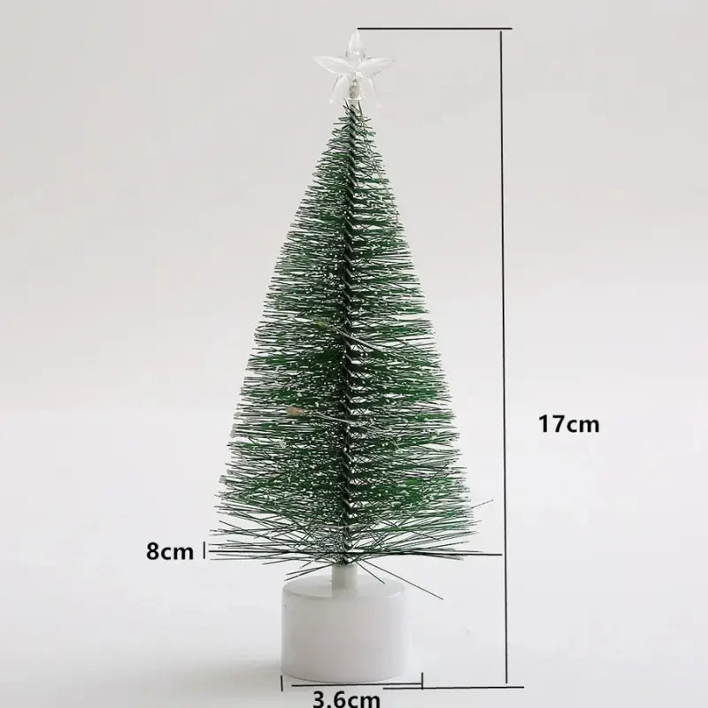 Enfeite de Natal Mini Árvore com LED - Casa Farfelle