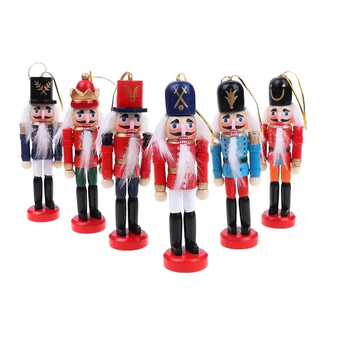 Enfeite Soldado Quebra-Nozes Natal Kit Decorativo Tradicional - Casa Farfelle