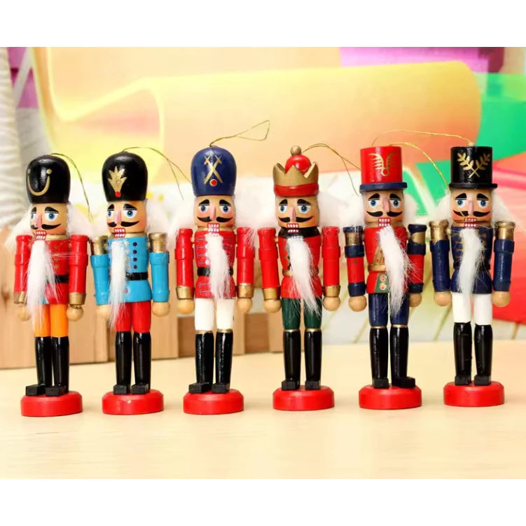 Enfeite Soldado Quebra-Nozes Natal Kit Decorativo Tradicional - Casa Farfelle