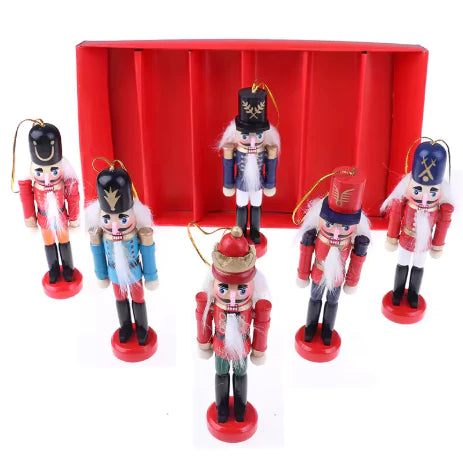 Enfeite Soldado Quebra-Nozes Natal Kit Decorativo Tradicional - Casa Farfelle