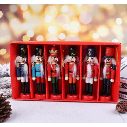 Enfeite Soldado Quebra-Nozes Natal Kit Decorativo Tradicional - Casa Farfelle
