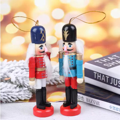 Enfeite Soldado Quebra-Nozes Natal Kit Decorativo Tradicional - Casa Farfelle